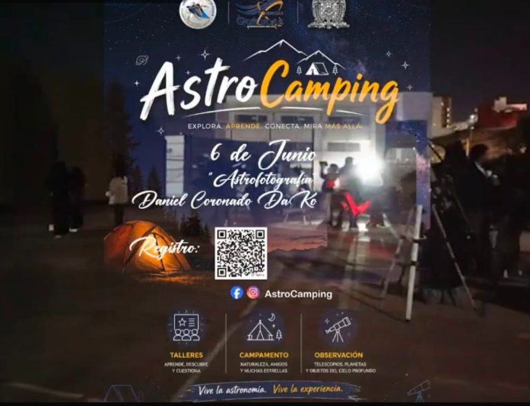 Buscan recaudar fondos con Astro Camping
