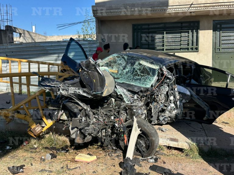 Aparatoso accidente en la 54 deja un lesionado