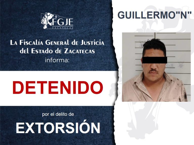 Detienen a presunto extorsionador de constructores