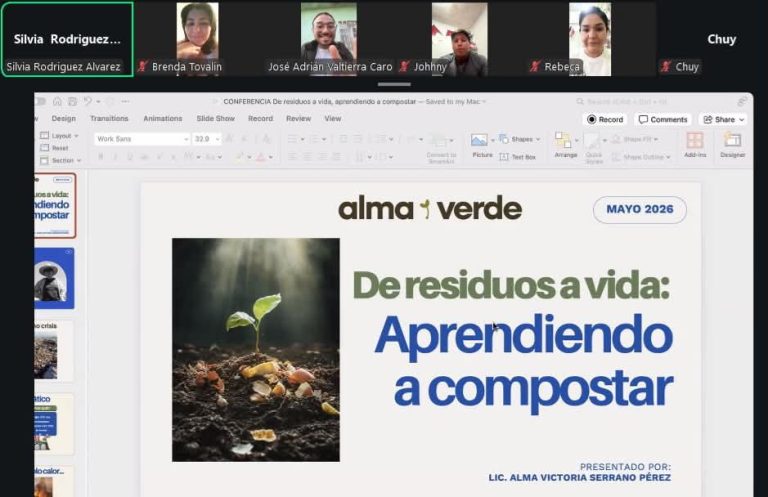 Fortalecen cultura ecológica con ciclo de conferencias