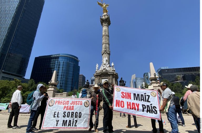 Limitan marcha de ANTAC; protestan en 12 estados