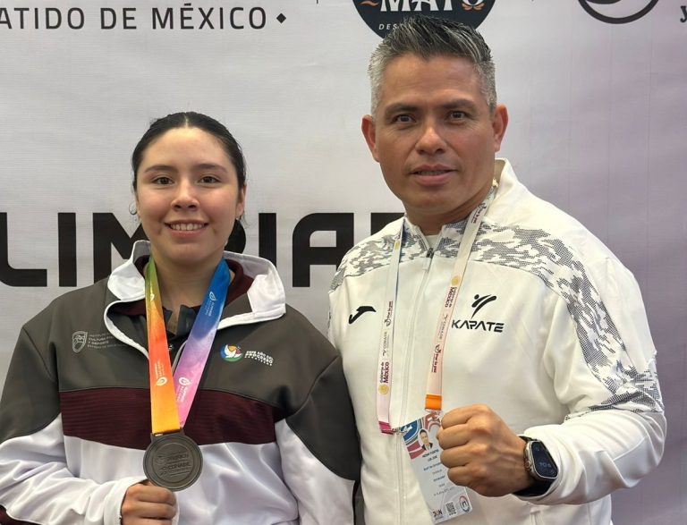 Melina Frías obtiene medalla de palata en la Olimpiada Nacional