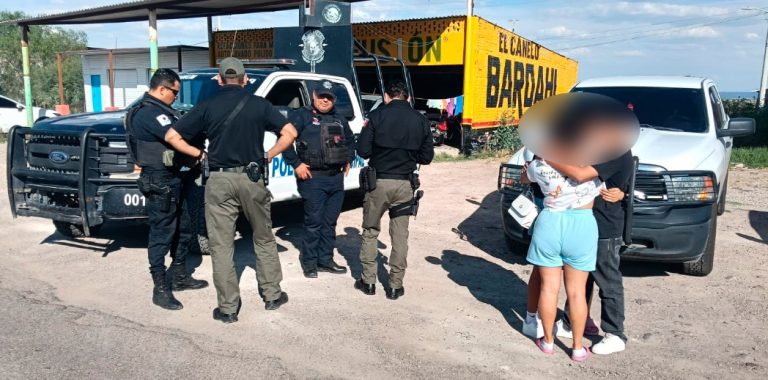 Localizan a tres menores en Villa García
