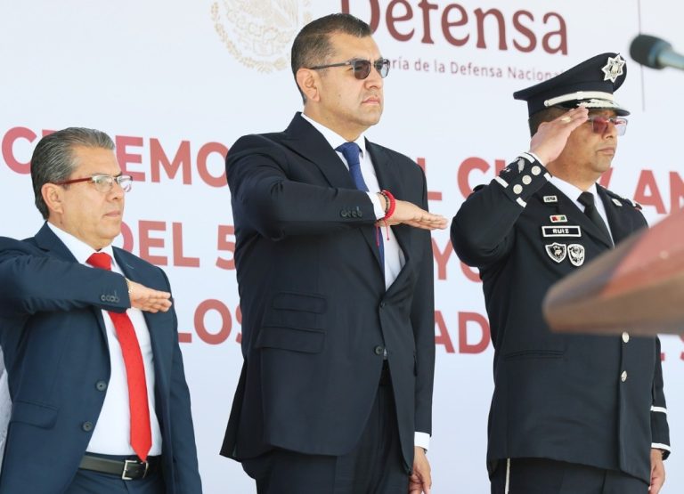 Participa Fiscal en ceremonia del Aniversario de la Batalla de Puebla