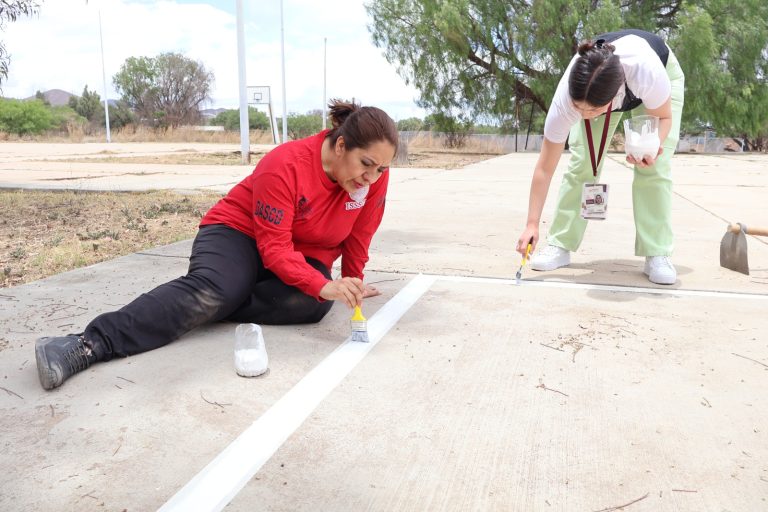 Rehabilita ISSSTE Zacatecas áreas deportivas y de convivencia