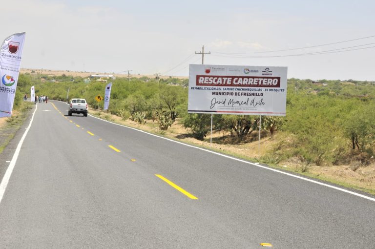 Anuncian inversión federal para carreteras en Zacatecas