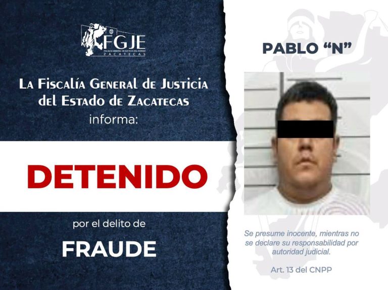 Cumplimenta FGJE seis órdenes de aprehensión