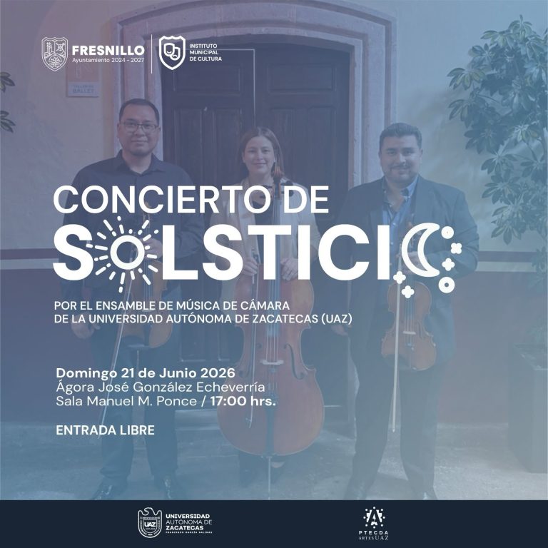 Invitan a concierto de música de cámara en Fresnillo