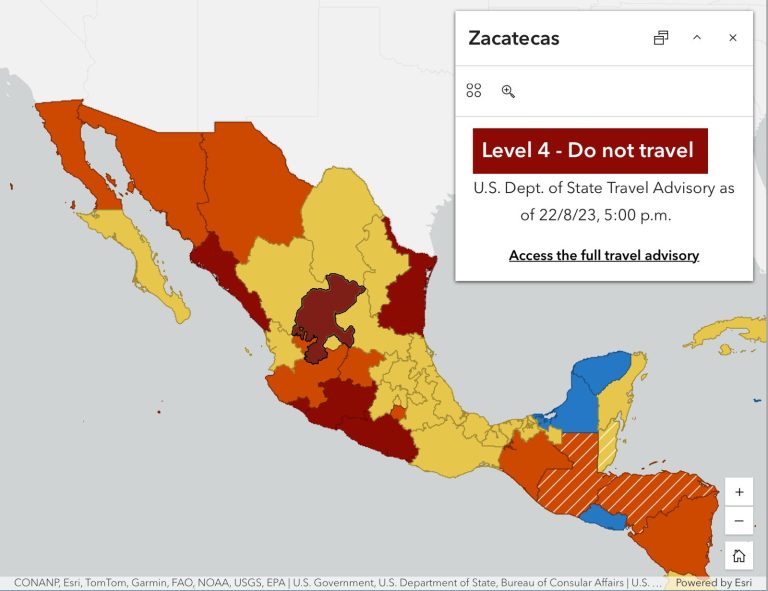 Advierte EU riesgos de viaje en México por Mundial