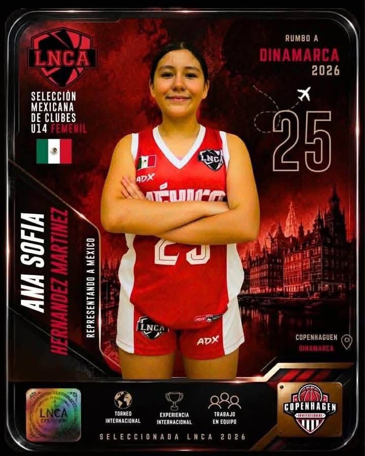 Ana Sofía Hernández suma experiencia internacional en Dinamarca