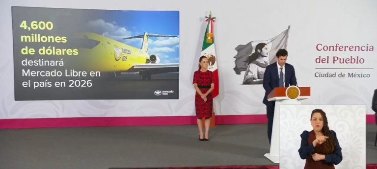 Anuncia Mercado Libre inversión de 4 mil 600 mdd
