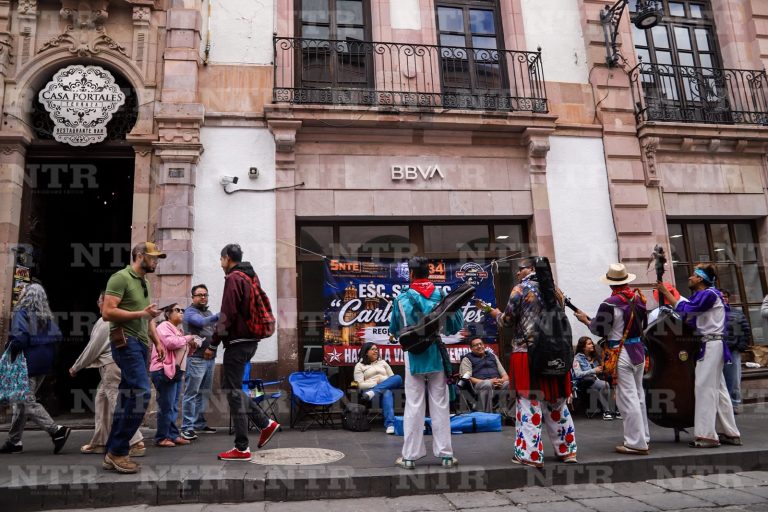 Paraliza magisterio servicios bancarios de Zacatecas