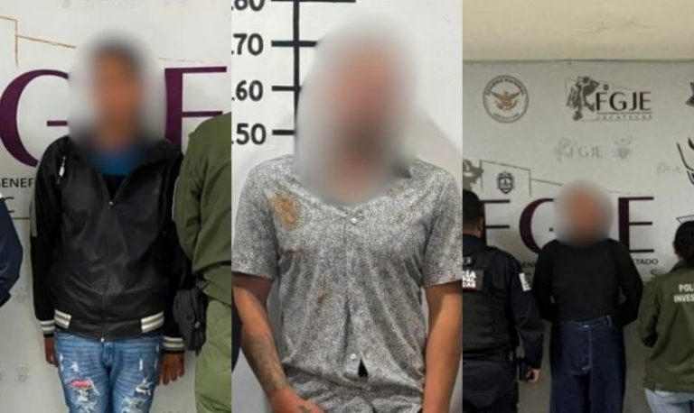 Detienen a tres hombres; uno era buscado por tentativa de feminicidio