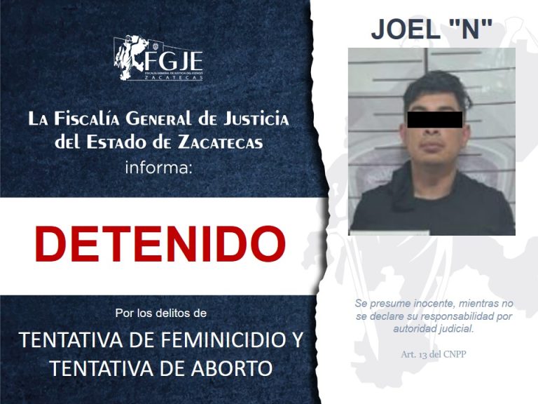 Ejecuta FGJE 7 órdenes de aprehensión