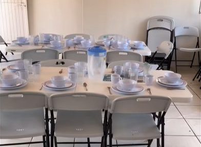 Inauguran comedor para alumnos y maestros