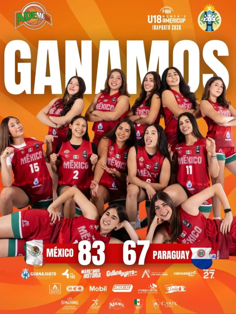 México abre con triunfo en el FIBA Women’s AmeriCup U18