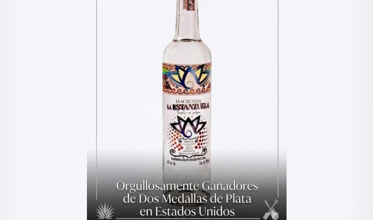 Mezcal Hacienda gana su 2da presea