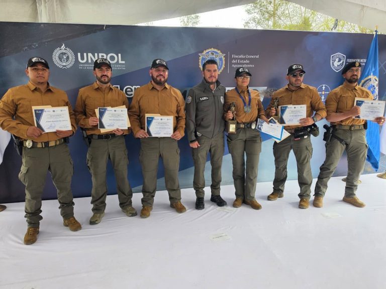 Participa FGJE en Campeonato Nacional de Tiro Policial