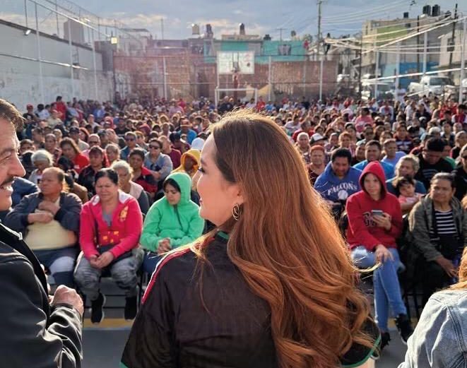 Realiza Geovanna Bañuelos asambleas en municipios zacatecanos
