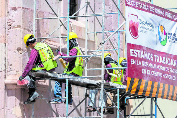 Restauradas, 17 de las 428 fachadas del Centro Histórico programadas