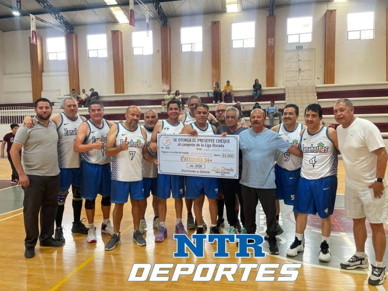 Zanahorias se corona campeón de la Liga Dorada 54+