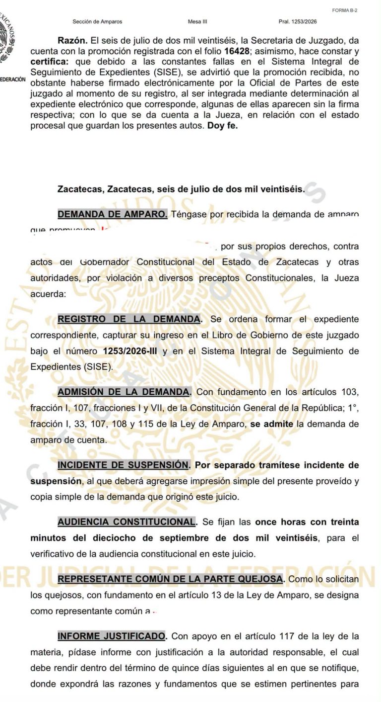 Procede amparo promovido por concesionarios del transporte público