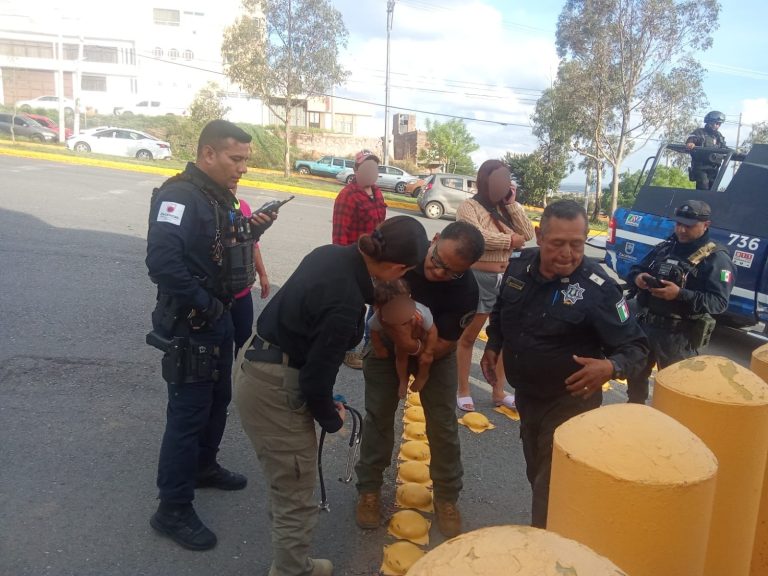 Salvan a menor con con bloqueo en las vías respiratorias