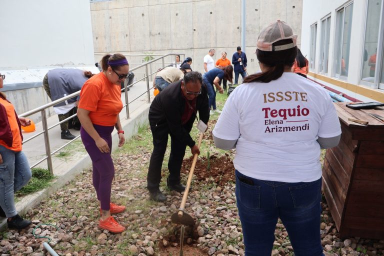 Injuvetud e ISSSTE Zacatecas realizan Jornada de Tequio