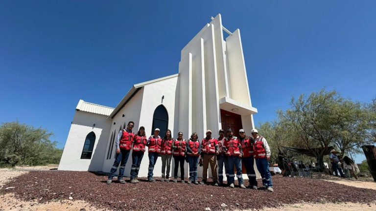 Entrega Orla Camino Rojo el Templo San Francisco de Asís