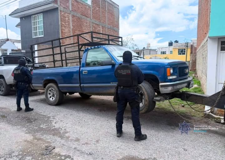 Recupera policía municipal camioneta robada