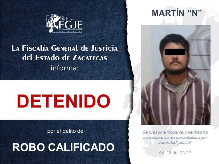 Ejecuta FGJE ocho órdenes de aprehensión
