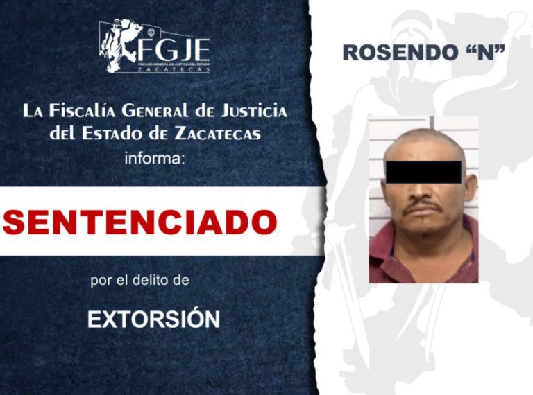 Lo sentencian a cuatro años por extorsión