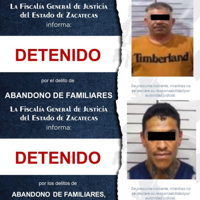 Ejecuta FGJE dos órdenes de aprehensión