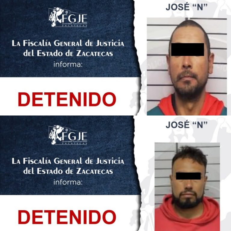 Cumplimenta FGJE dos órdenes de aprehensión
