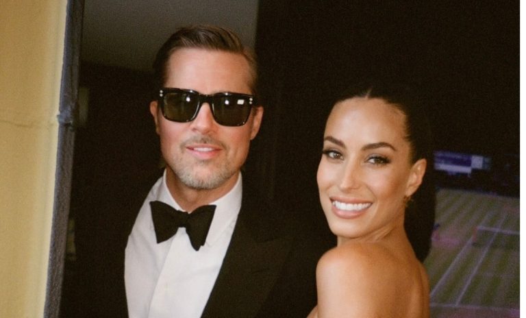 Presumen Brad Pitt e Ines de Ramon su noviazgo en redes