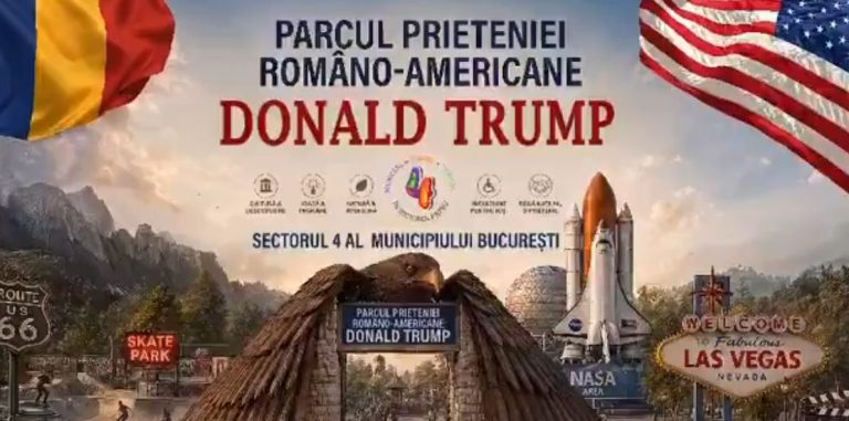 Propone alcalde de Bucarest construir el parque Donald Trump