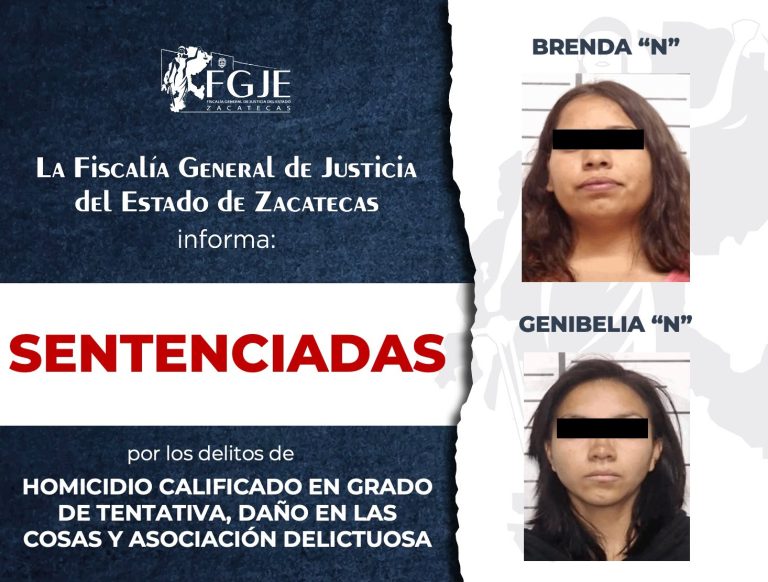 Las sentencian por homicidio calificado en grado de tentativa
