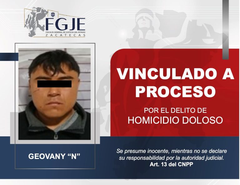 Vinculan a Geovany “N” por homicidio en Loreto
