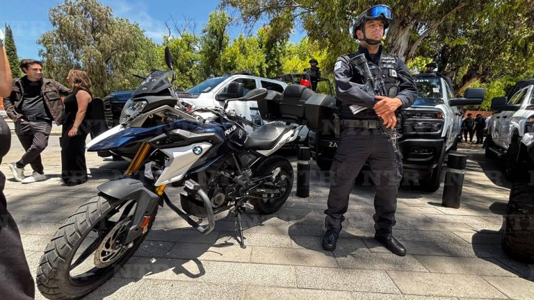Destinan 101.9 mdp en equipo para la Policía de Fresnillo