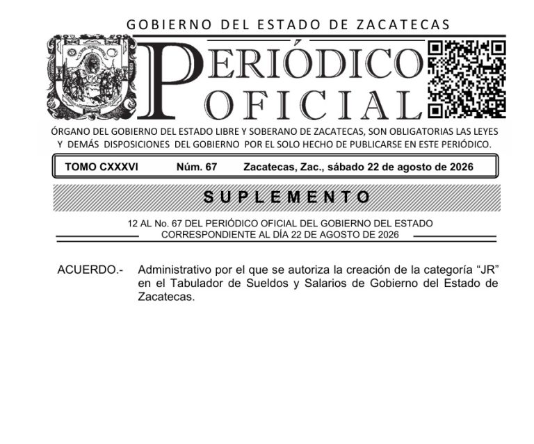 Crean nueva categoría en tabulador de sueldos