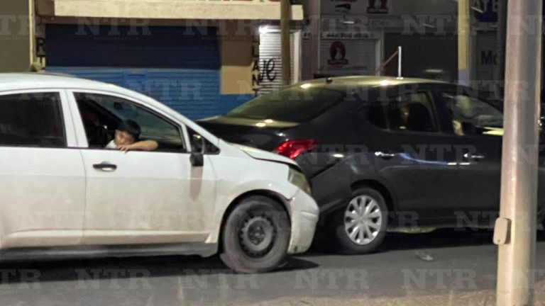 Accidentes dejan un lesionado y 6 vehículos dañados en Fresnillo