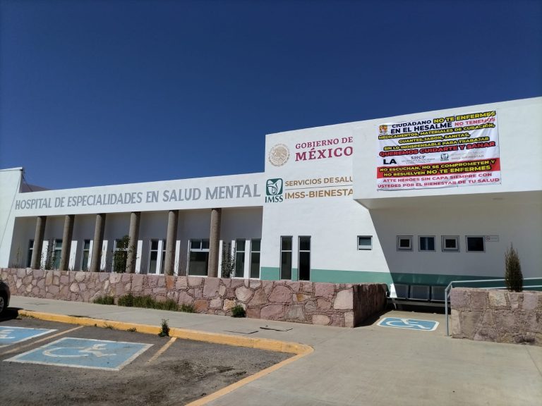 Aparece COVID 19 en hospital de Salud Mental