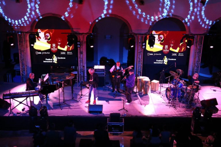 Arista 5 clausura la 19 edición del Festival Internacional de Jazz y Blues Zacatecas