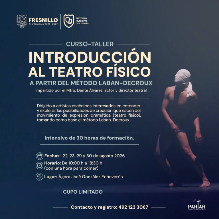 Invitan en Fresnillo al Taller de Teatro Físico