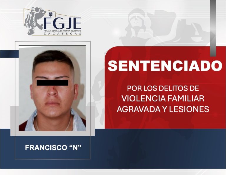 Sentencian a dos hombres por violencia familiar