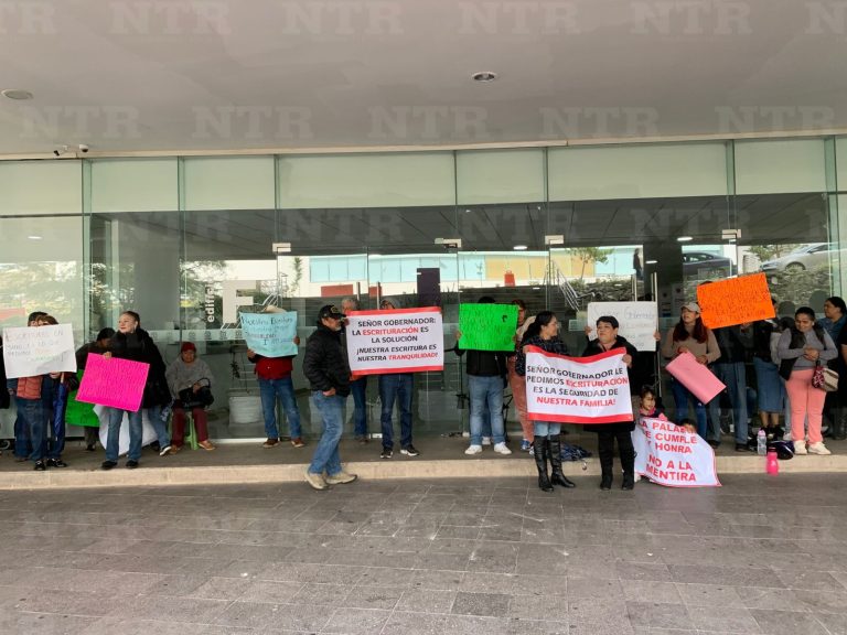 Exigen escrituras para familias del fraccionamiento Luis Donaldo Colosio