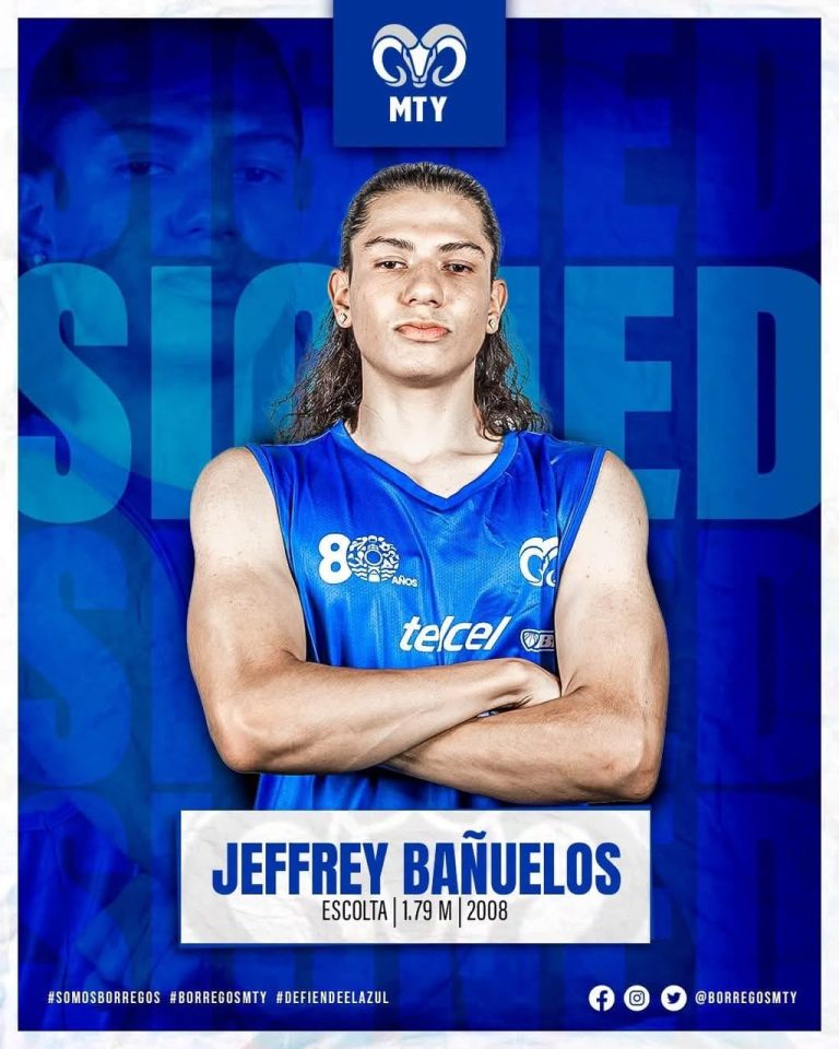Jeffrey Bañuelos da el salto a Borregos Monterrey