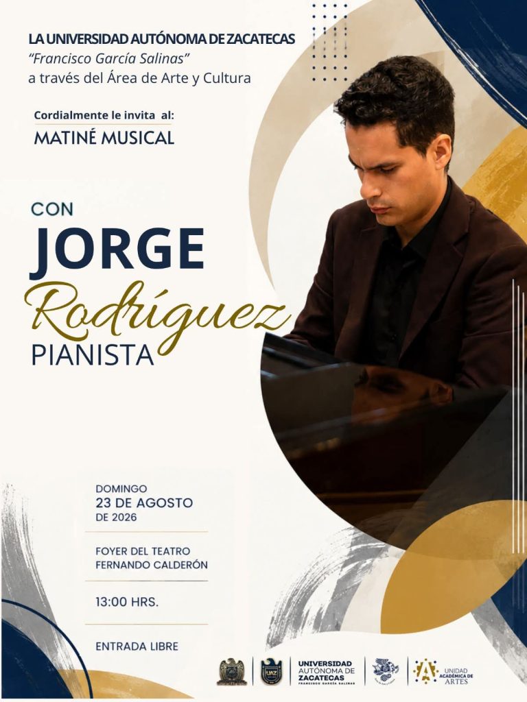 Jorge Rodríguez se presentará en el Teatro Fernando Calderón
