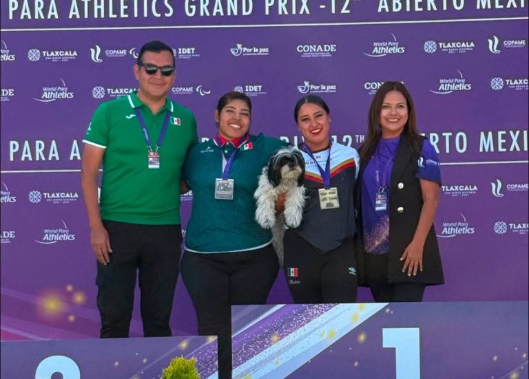 Kenya Lozano conquista el oro en el Grand Prix de Para Atletismo