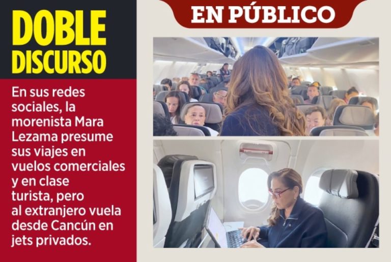 Entra Mara el jet-set